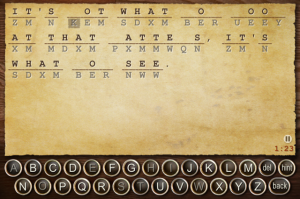 Where can you find ad-free cryptograms to print?