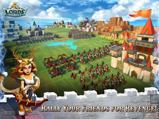 Stake your claim in hit strategy MMO Lords Mobile