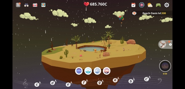 My Oasis screenshot - The island