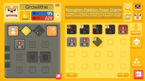 Pokemon Quest iOS guide screenshot - The inventory