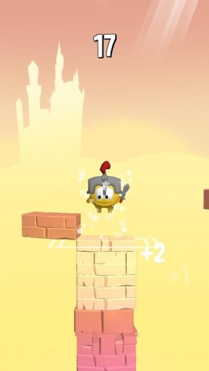 Stack Jump iOS guide screenshot - Castle hopping