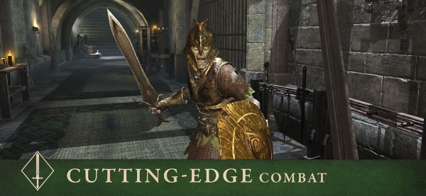 The Elder Scrolls: Blades iOS artwork - Cutting edge combat
