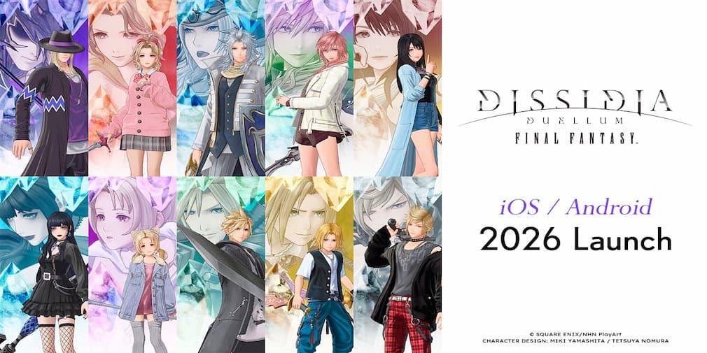 Dissidia Duellum Final Fantasy is coming to mobile in 2026 with beta test next month