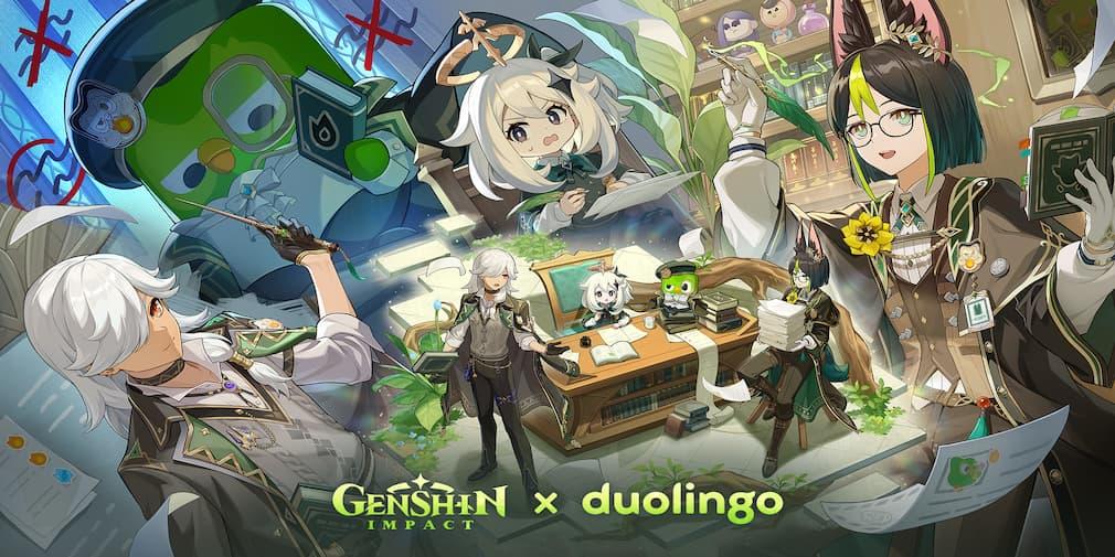 Genshin Impact gets into the teaching game with a crossover with Duolingo