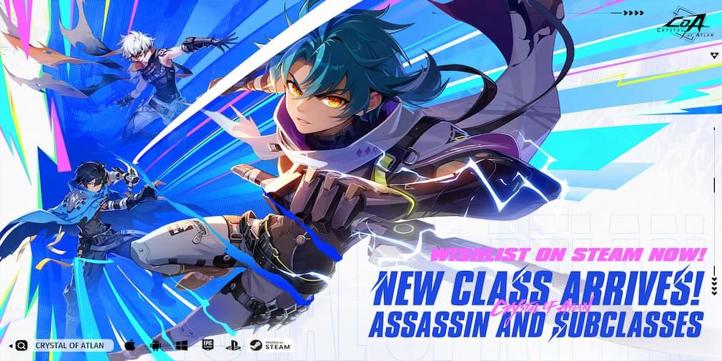 Crystal of Atlan gets a lot more anime with the release of its newest class