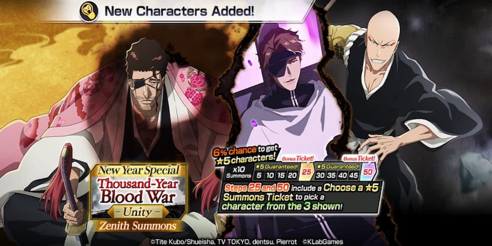 Bleach: Brave Souls celebrates the New Year with a rather strange 6-star reward