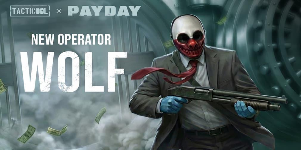 Tacticool teams up for Payday for a special Bank Robbery event