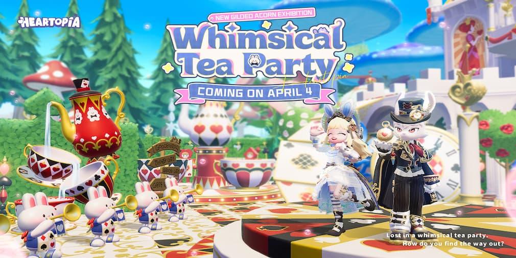 Heartopia celebrates 30 million downloads with a fancy tea party