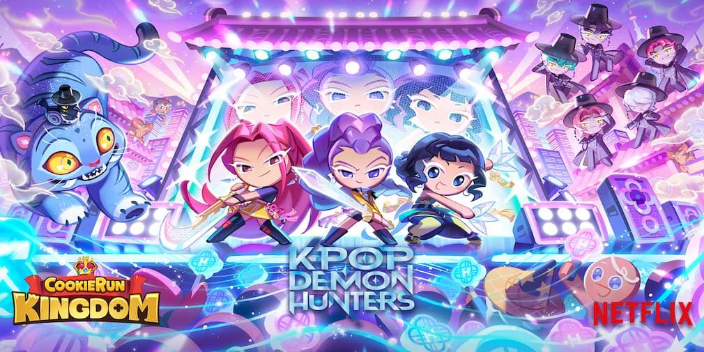 CookieRun: Kingdoms collaborates with KPop Demon Hunters in a meeting of titans