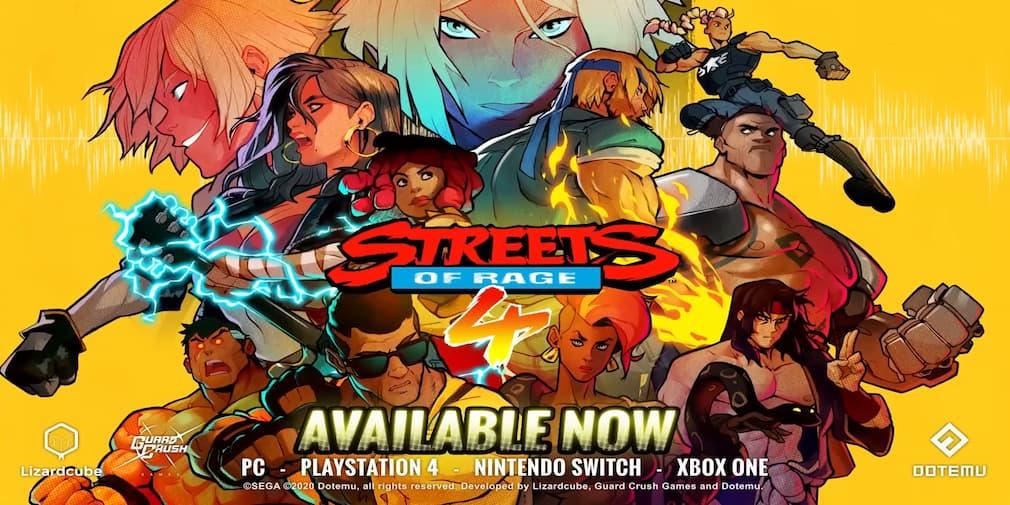 Streets of Rage 4 is free on the Epic Games Store