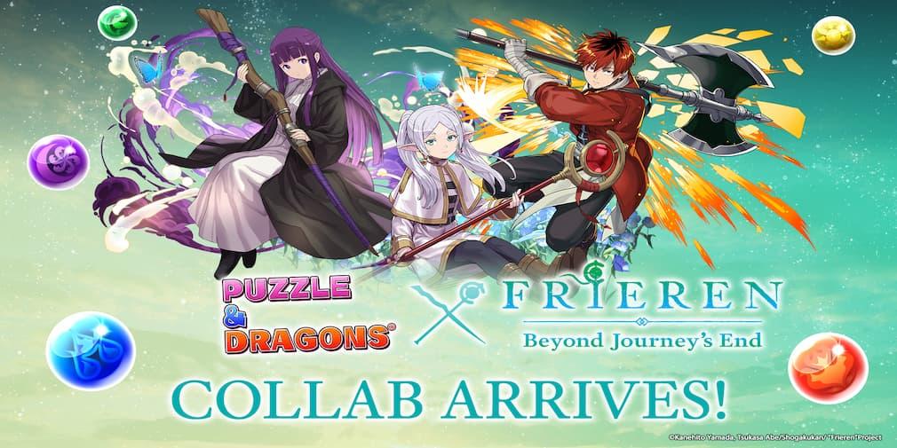 Puzzle & Dragons teams up with hit manga series Frieren: Beyond Journey's End
