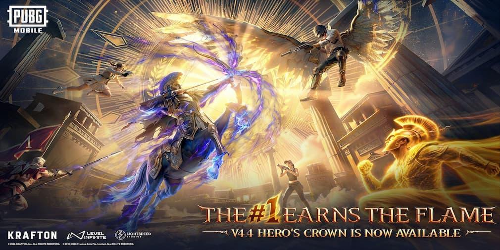 PUBG Mobile delve into Greek Myth for Version 4.4